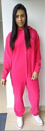 Modelagem Macacão Pijama c/ Capuz Adulto P-M-G-GG