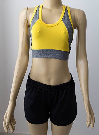 Modelagem Conjunto Fitness Amanda Adulto P - M - G