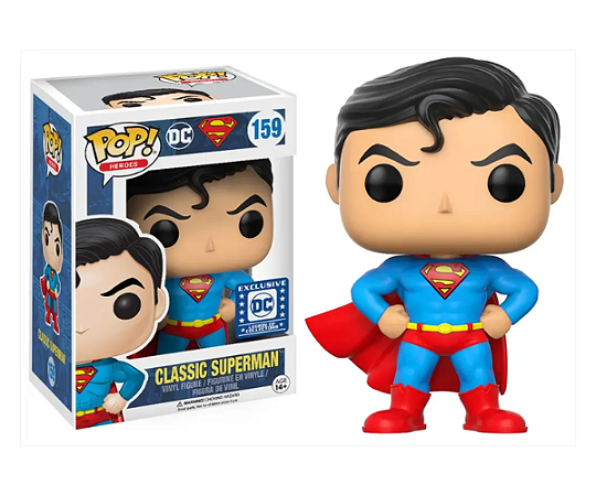 Pop! Heroes DC Comics: Superman Classic Exclusive