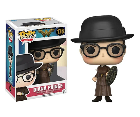 Pop! Heroes: Mulher Maravilha - Diana Prince Exclusive