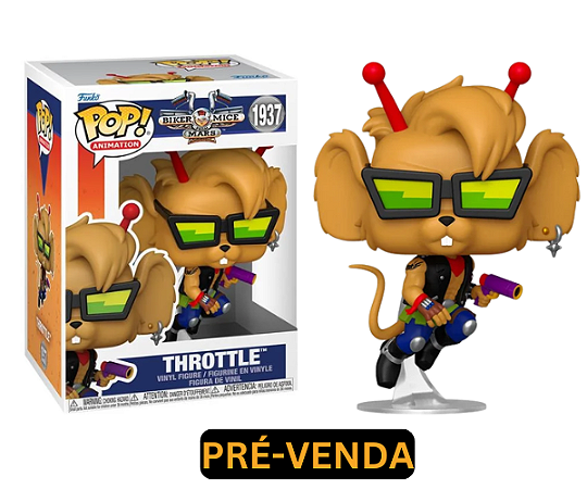 Pop! Animation: Ratos Motociclistas de Marte - Throttle