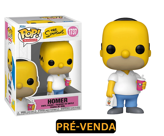 Pop! TV: Os Simpsons - Homer Simpson with Krusty Burger