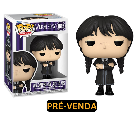 Pop! TV: Wandinha Wednesday - Wandinha Addams (Casaco Preto)