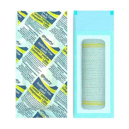 ATADURA DE CREPE ESTERIL 10 CM X 1,8 M - POLARFIX
