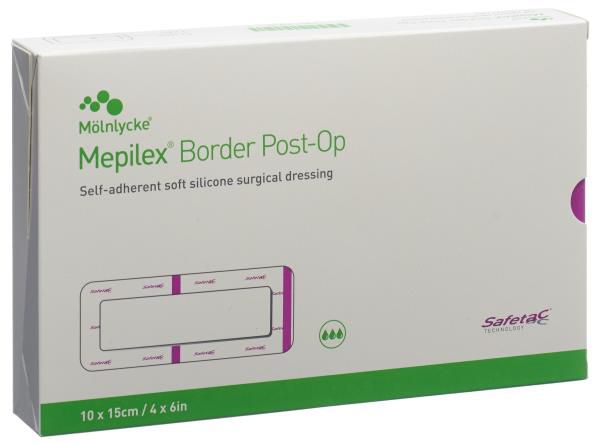 MEPILEX BORDER POST OP 10X15CM