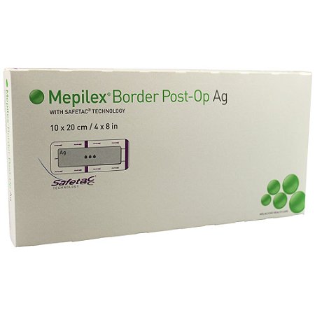 MEPILEX BORDER POST OP 10X35CM