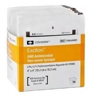 GAZE EXCILON AMD 10X10CM PCT C/2 UN