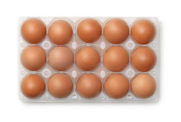 Ovos vermelhos 15 UNIDADES