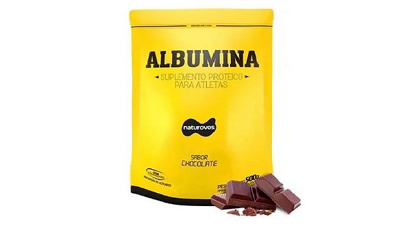Albumina em pó sabor Chocolate