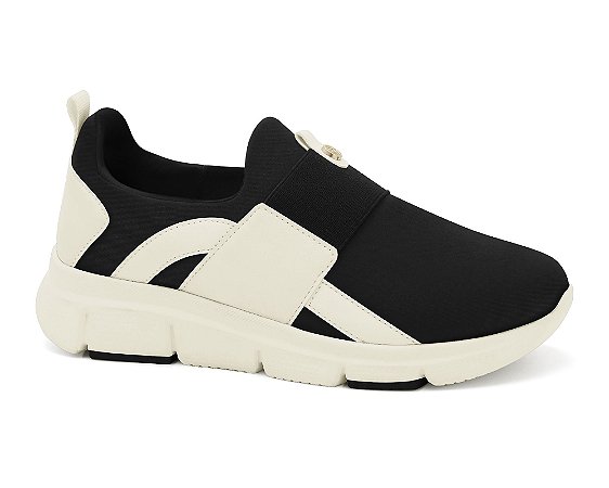Tenis Comfortflex Calce Facil Preto