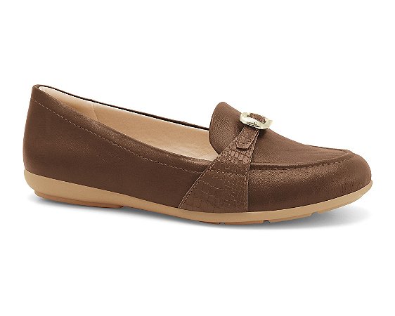 Mocassim Comfortflex Capuccino