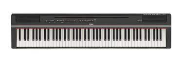 PIANO DIGITAL YAMAHA P 125 BK