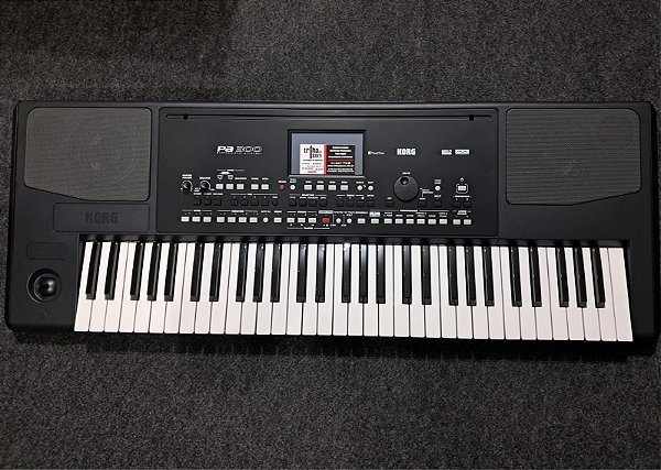 Teclado Arranjador Korg PA300 peça Show Room