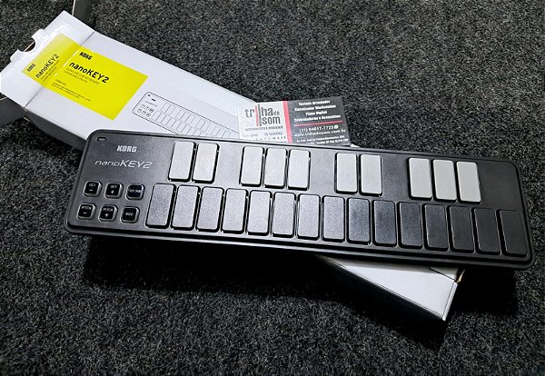 Teclado Controlador Nano Kontrol Korg - Peça Showroom