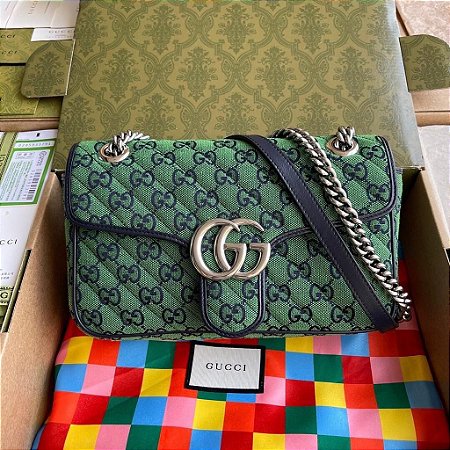 Bolsa Gucci Marmont Verde