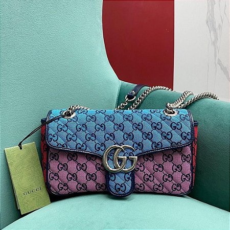 Bolsa Gucci Marmont Multicolor