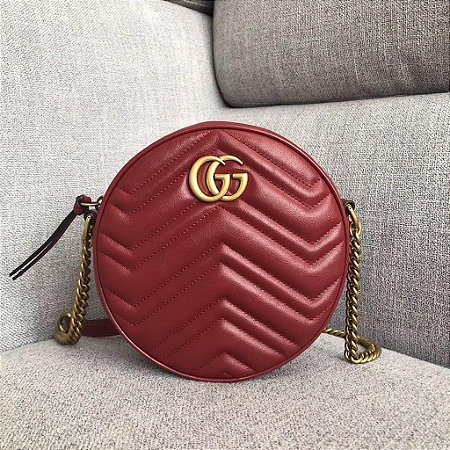 Bolsa Gucci Transversal Marmont Double G