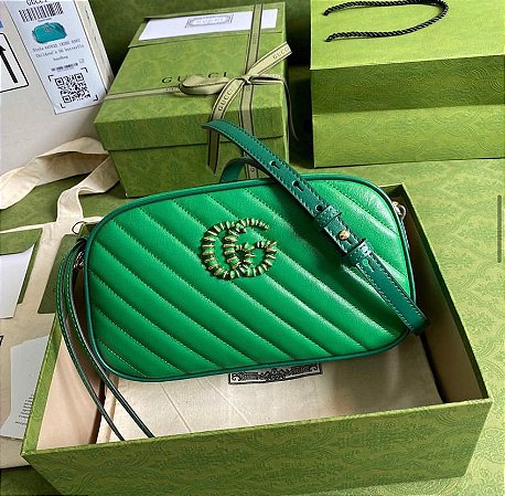 Bolsa Gucci Tiracolo GG Marmont