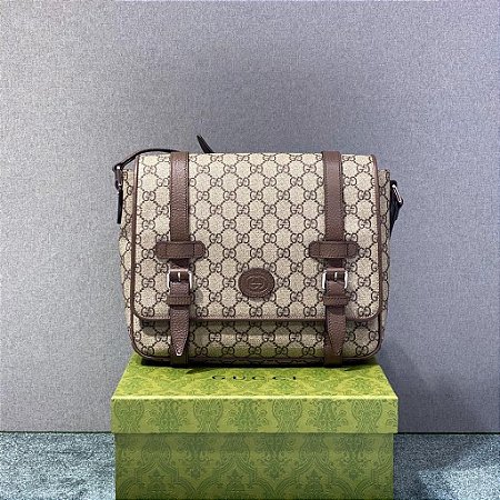 Bolsa Gucci Messenger GG Canvas