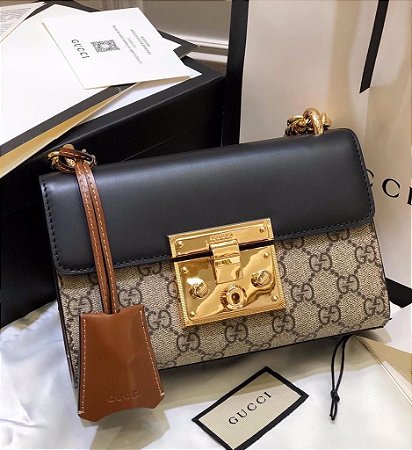 Bolsa Gucci Tiracolo Padlock Mini