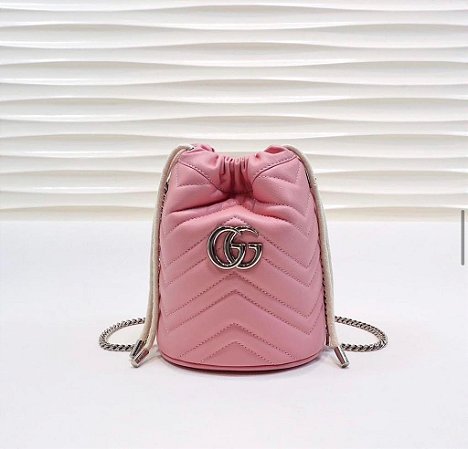 Bolsa Gucci Bucket GG Marmont