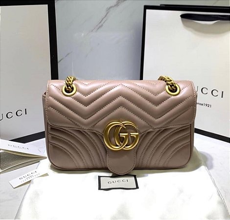 Bolsa Gucci Tiracolo GG Marmont Mini