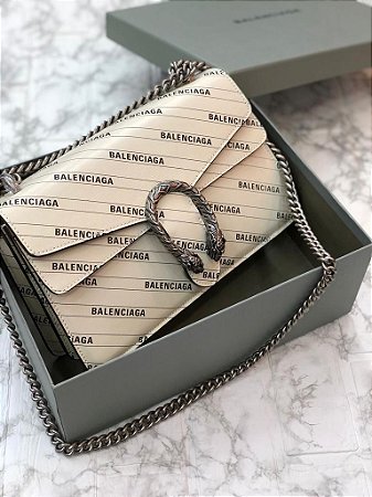 Bolsa Gucci x Balenciaga Dionysus "White"