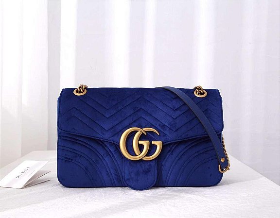 Bolsa Gucci GG Marmont Matelassê Mini