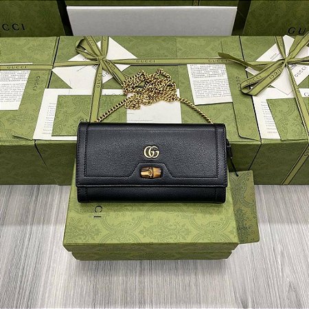 Bolsa Gucci Diana Bambu