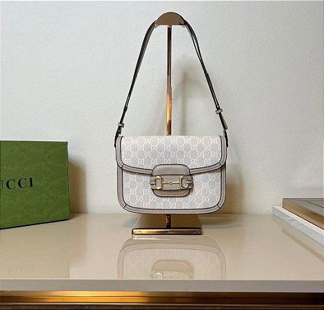 Bolsa Gucci Tiracolo Horsebit 1955 Pequena