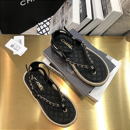 Sandalia Chanel