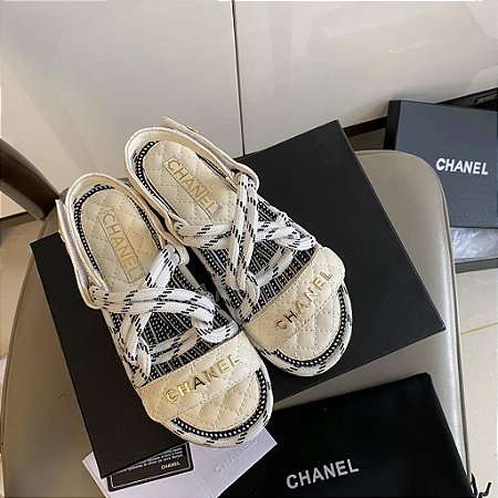 Sandalia Chanel