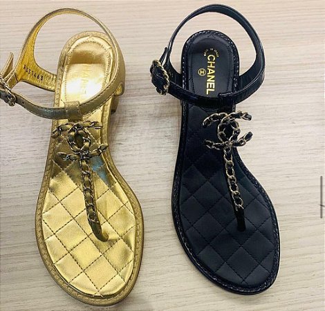 Sandalia Chanel