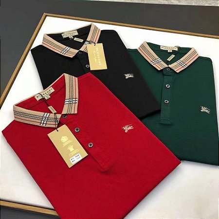Camisa Polo Burberry