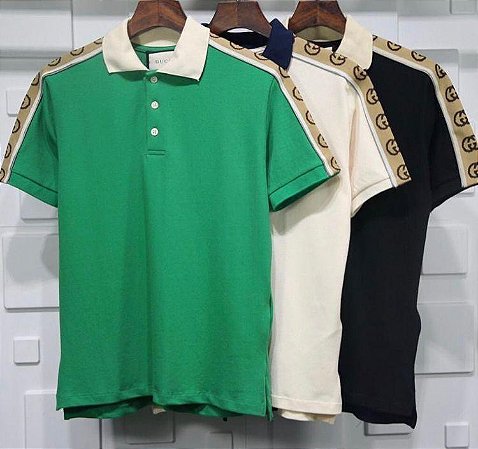 Camisa Polo Gucci