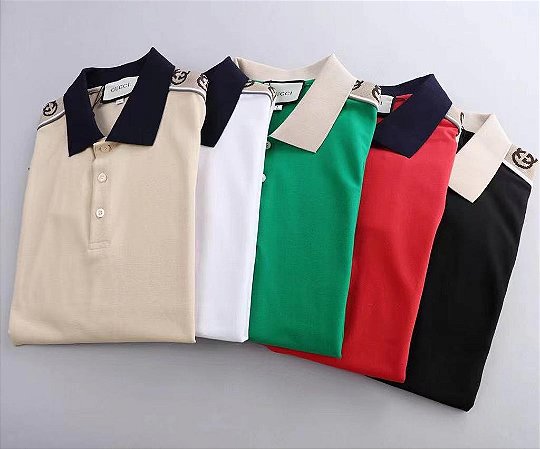 Camisa Polo Gucci