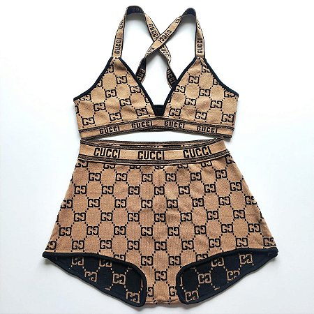 Conjunto Gucci de praia
