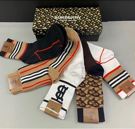 Meia Burberry