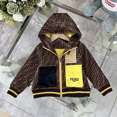 Jaqueta Infantil Fendi