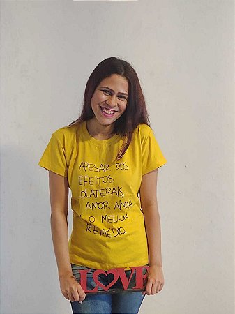 T-SHIRT EFEITOS COLATERAIS