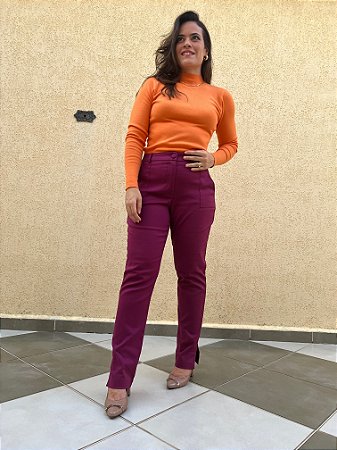 Calça Social Skinny