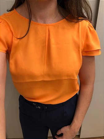 Blusa Manguinha Copo