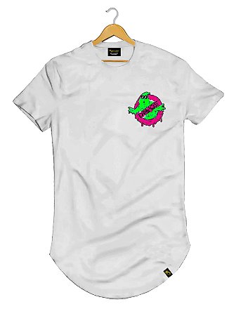 Camiseta Longline Algodão Ghostbusters Thug Ref 463