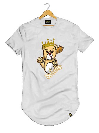 Camiseta Longline Algodão Dayos Bear  Ref 466