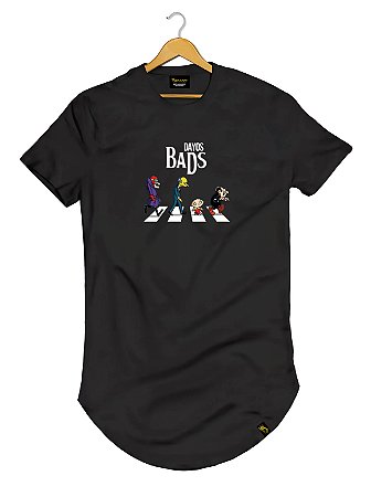Camiseta Longline Algodão The Bads Dayos Ref 494