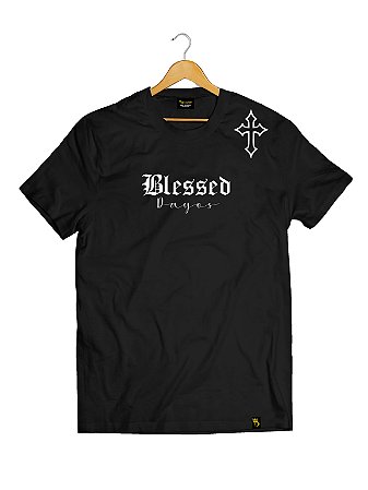 Camiseta Tradicional Algodão Blessed Ref 309