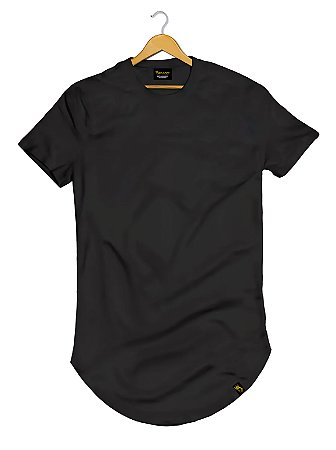 Camiseta Longline Lisa Algodão Premium Dayos Clothing Ref l12