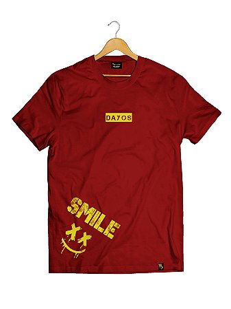 Camiseta Tradicional Algodão Gold Smile Ref t03