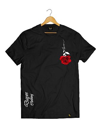 Camiseta Tradicional Red Rose Ref t20