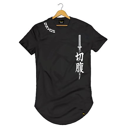 Camiseta Longline Algodão Dayos Japan Ref l72